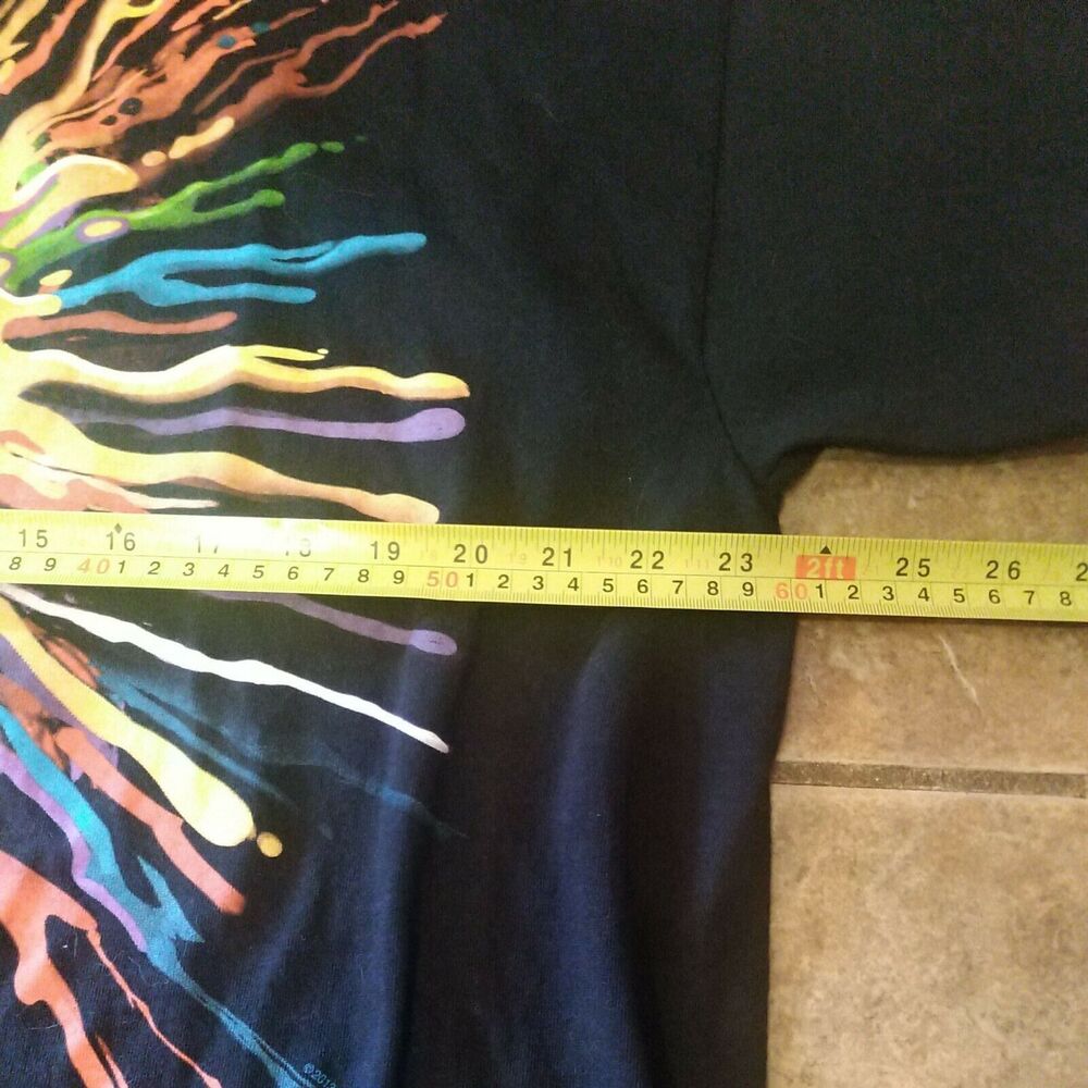 Rare Liquid Blue Exploding Psychedelic Hippie Sku… - image 7